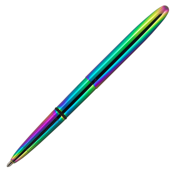 Fisher Bullet Rainbow Titanium Nitride - Pencraft the boutique