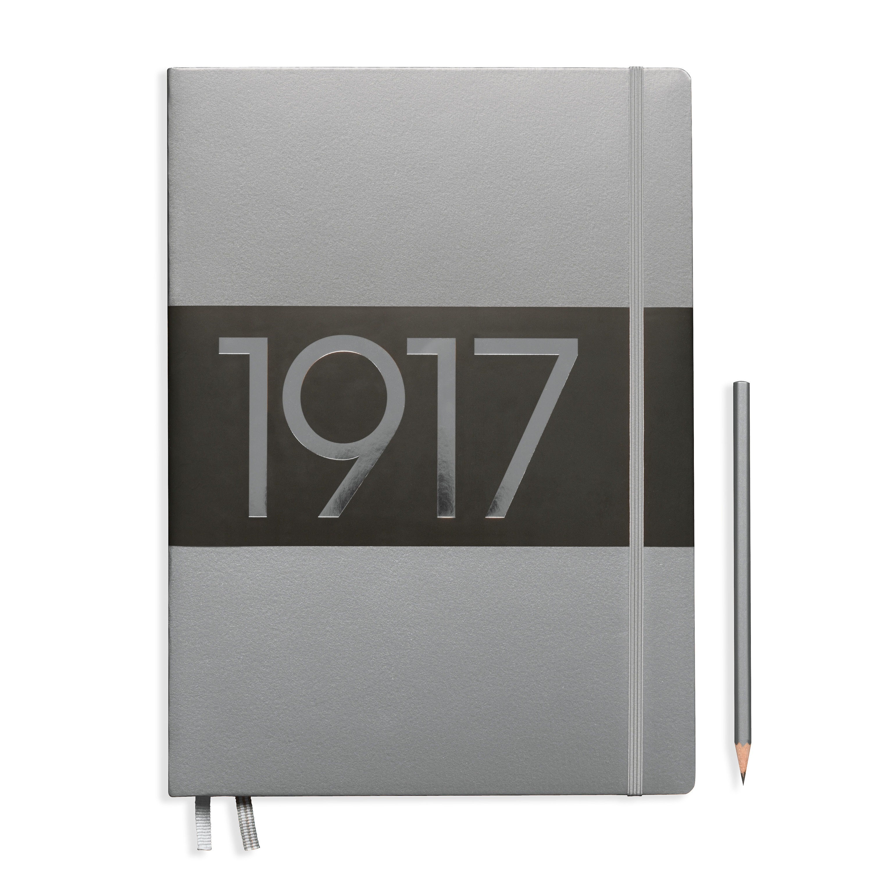 Leuchtturm1917 Notebook Medium (A5) Plain Silver Special Edition - Pencraft the boutique