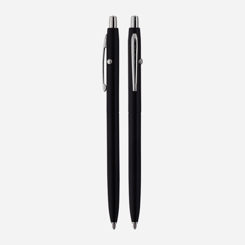 Fisher Shuttle Matte Black with Chrome Accents - Pencraft the boutique