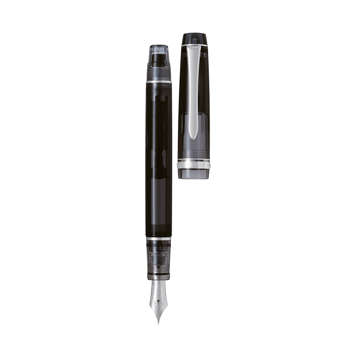 Pilot Custom Heritage 92 Black Fountain Pen - Pencraft the boutique