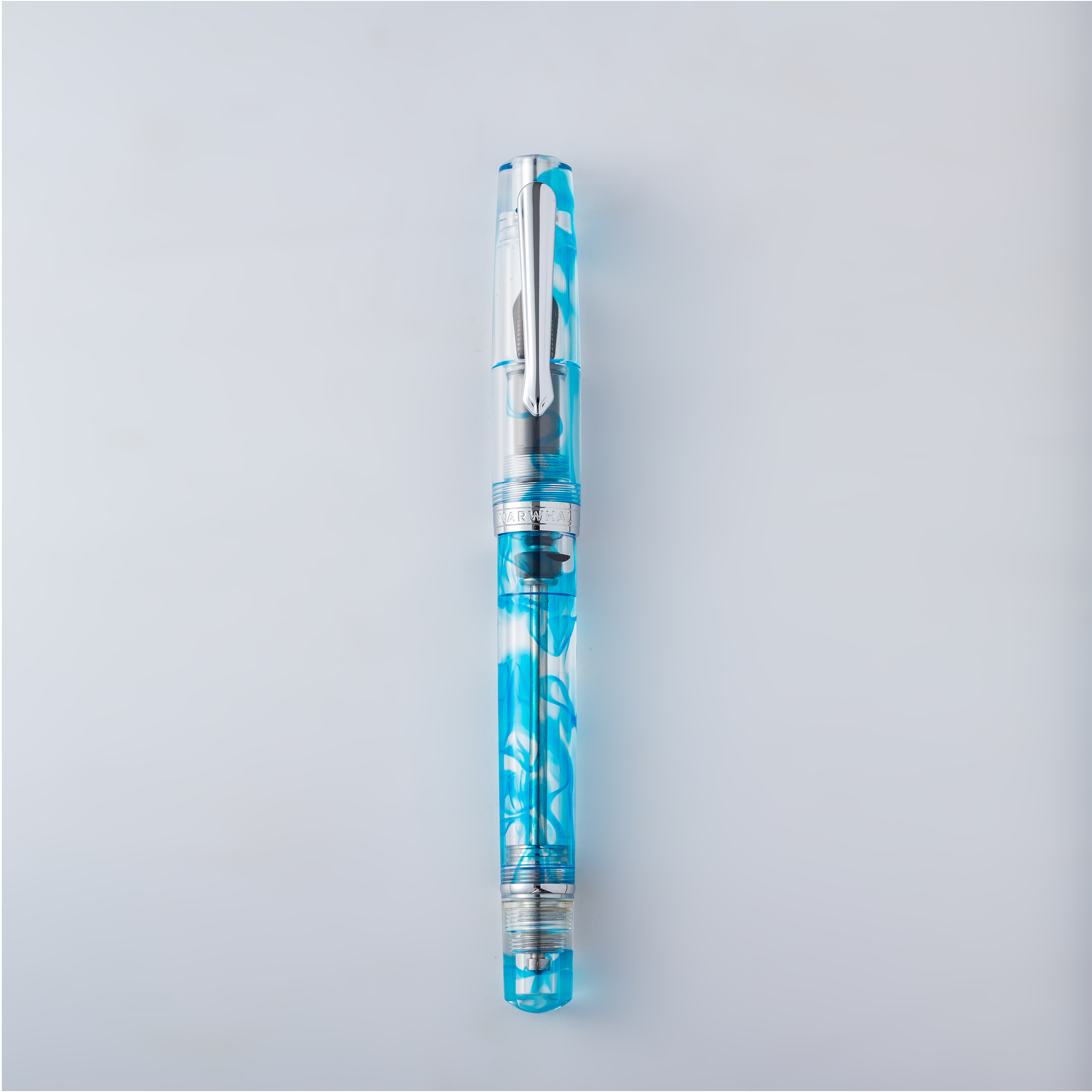 Nahvalur Original Plus Azureus Blue Fountain Pen - Pencraft the boutique