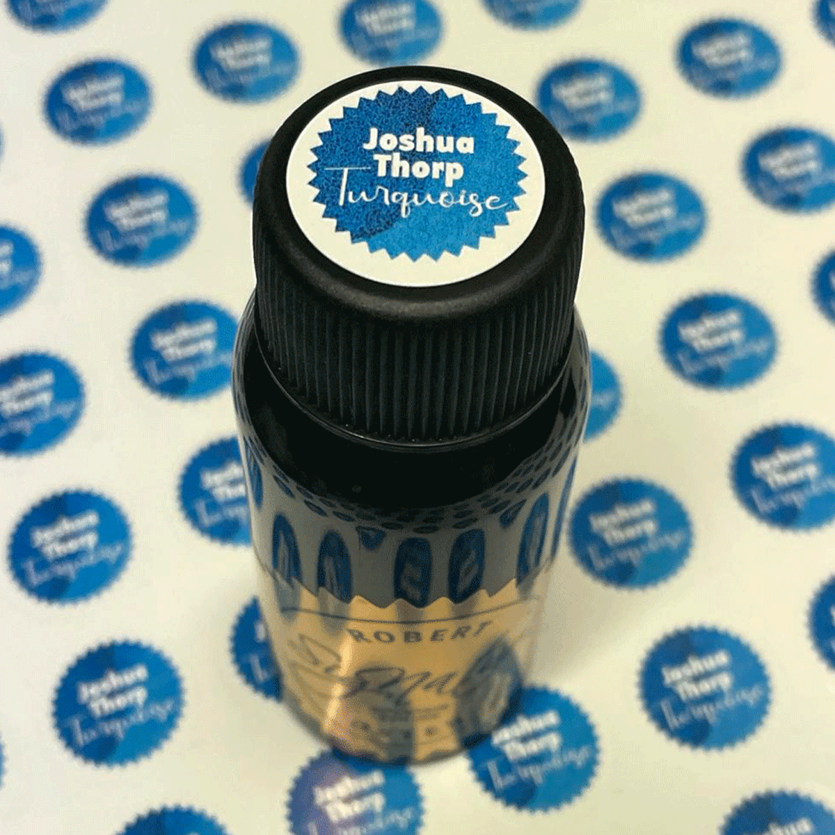 Robert Oster Signature Ink Bottle Joshua Thorp Turquoise - Pencraft the boutique
