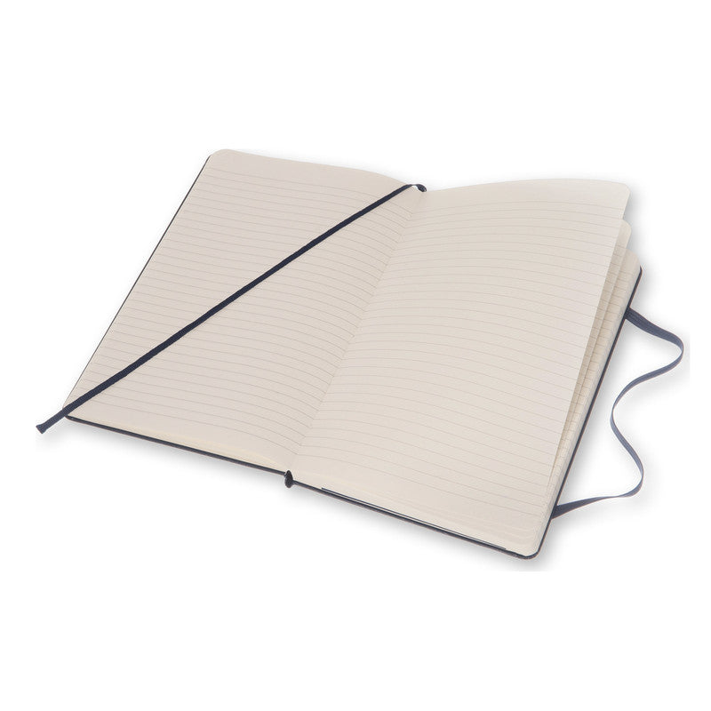 Moleskine Classic Hard Cover Notebook Ruled Large Sapphire Blue - Pencraft the boutique