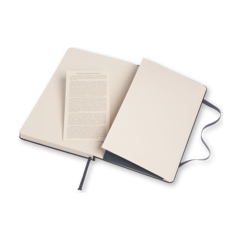 Moleskine Classic Hard Cover Notebook Ruled Large Sapphire Blue - Pencraft the boutique