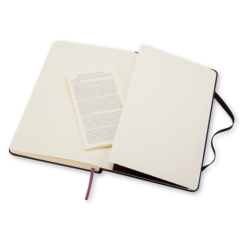 Moleskine Classic Hard Cover Notebook Ruled Large Black - Pencraft the boutique