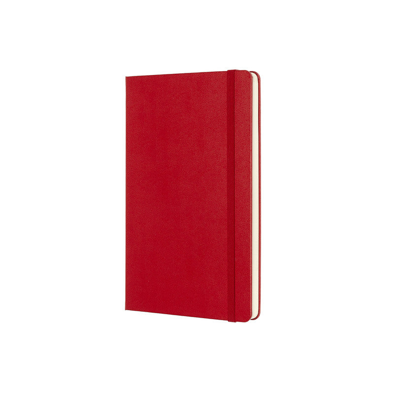 Moleskine Classic Hard Cover Notebook Plain Large Red - Pencraft the boutique