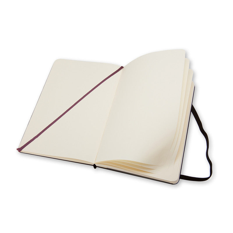 Moleskine Classic Hard Cover Notebook Plain Large Black - Pencraft the boutique