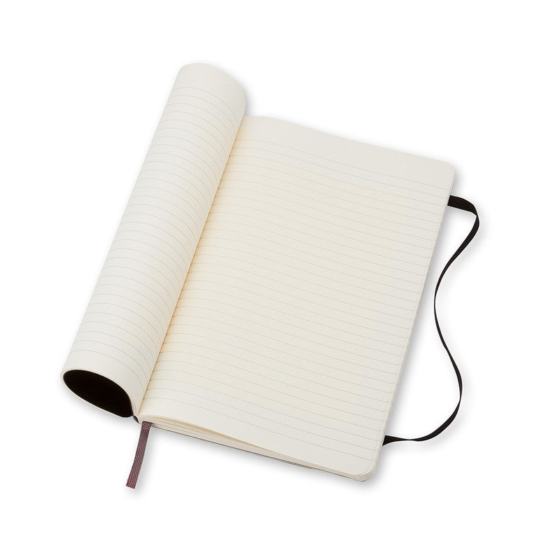 Moleskine Classic Soft Cover Notebook Ruled Pocket Black - Pencraft the boutique