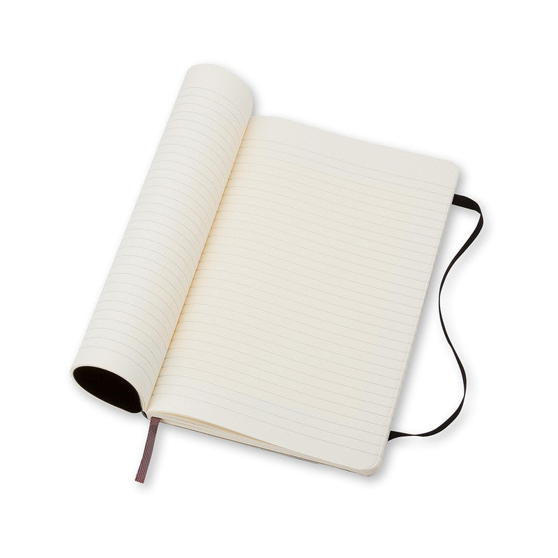 Moleskine Classic Soft Cover Notebook Ruled Large Black - Pencraft the boutique
