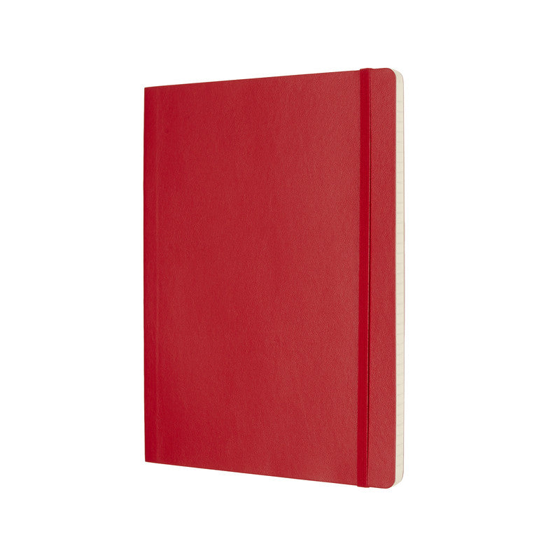 Moleskine Classic Soft Cover Notebook Ruled Extra Large Scarlet Red - Pencraft the boutique