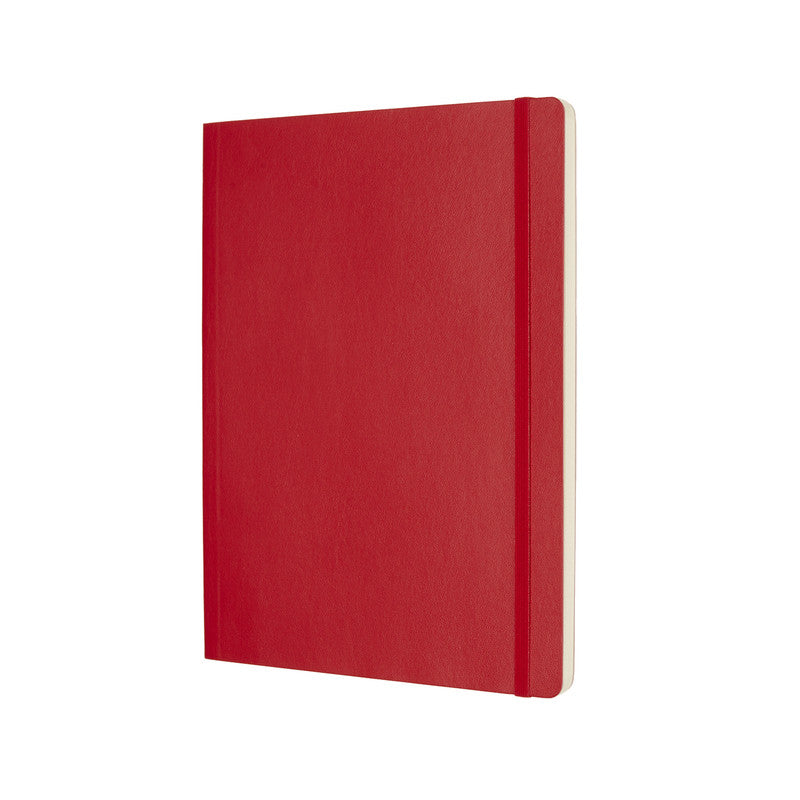 Moleskine Classic Soft Cover Notebook Plain Extra Large Scarlet Red - Pencraft the boutique