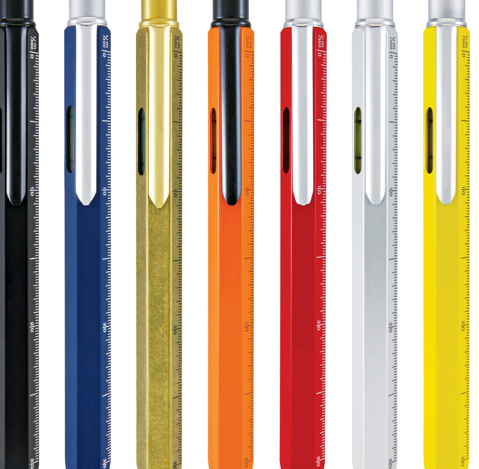 Monteverde Tool Pen Brass - Pencraft the boutique