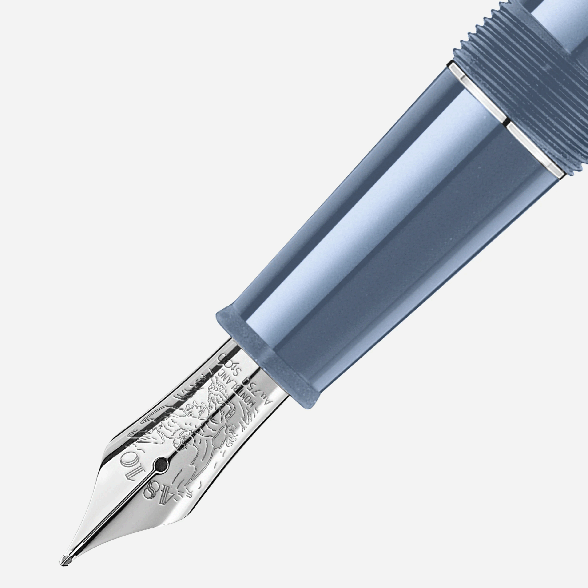 Montblanc Meisterstuck Glacier Doue Classique Fountain Pen - Pencraft the boutique