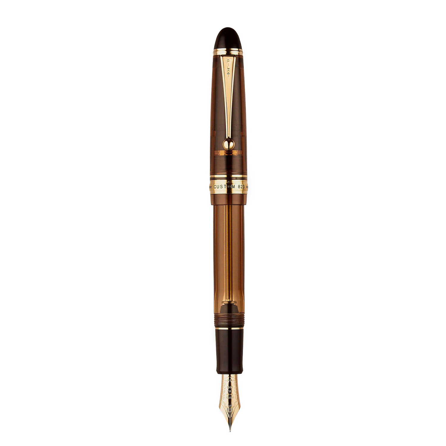 Pilot Custom 823 Brown Fountain Pen - Pencraft the boutique