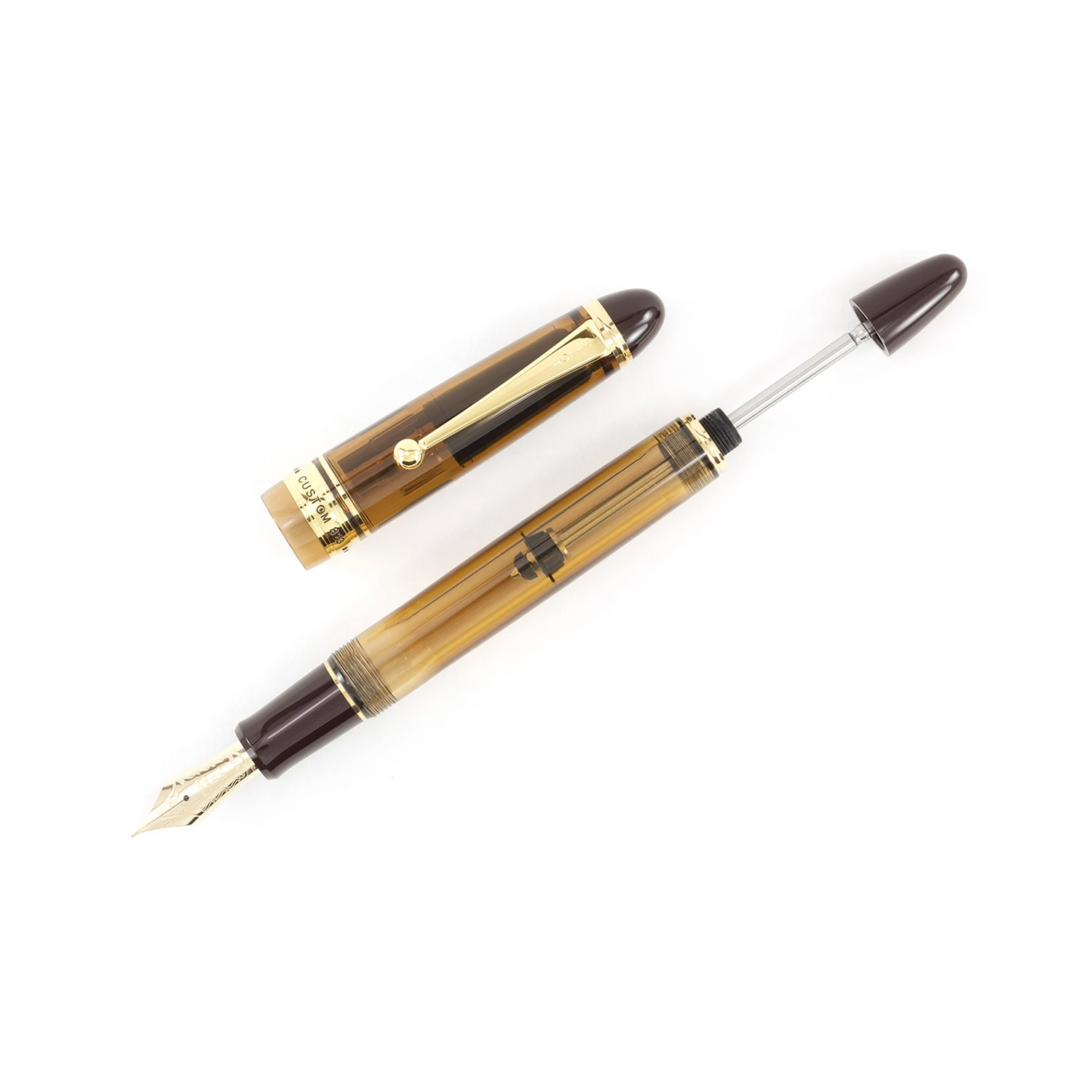 Pilot Custom 823 Brown Fountain Pen - Pencraft the boutique