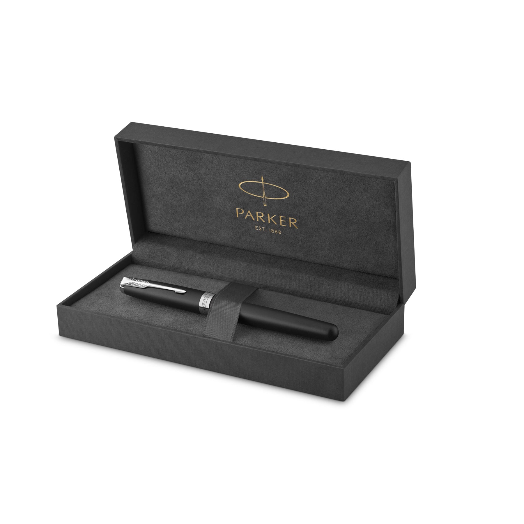 Parker Sonnet Black Lacquer Palladium Trim Rollerball - Pencraft the boutique