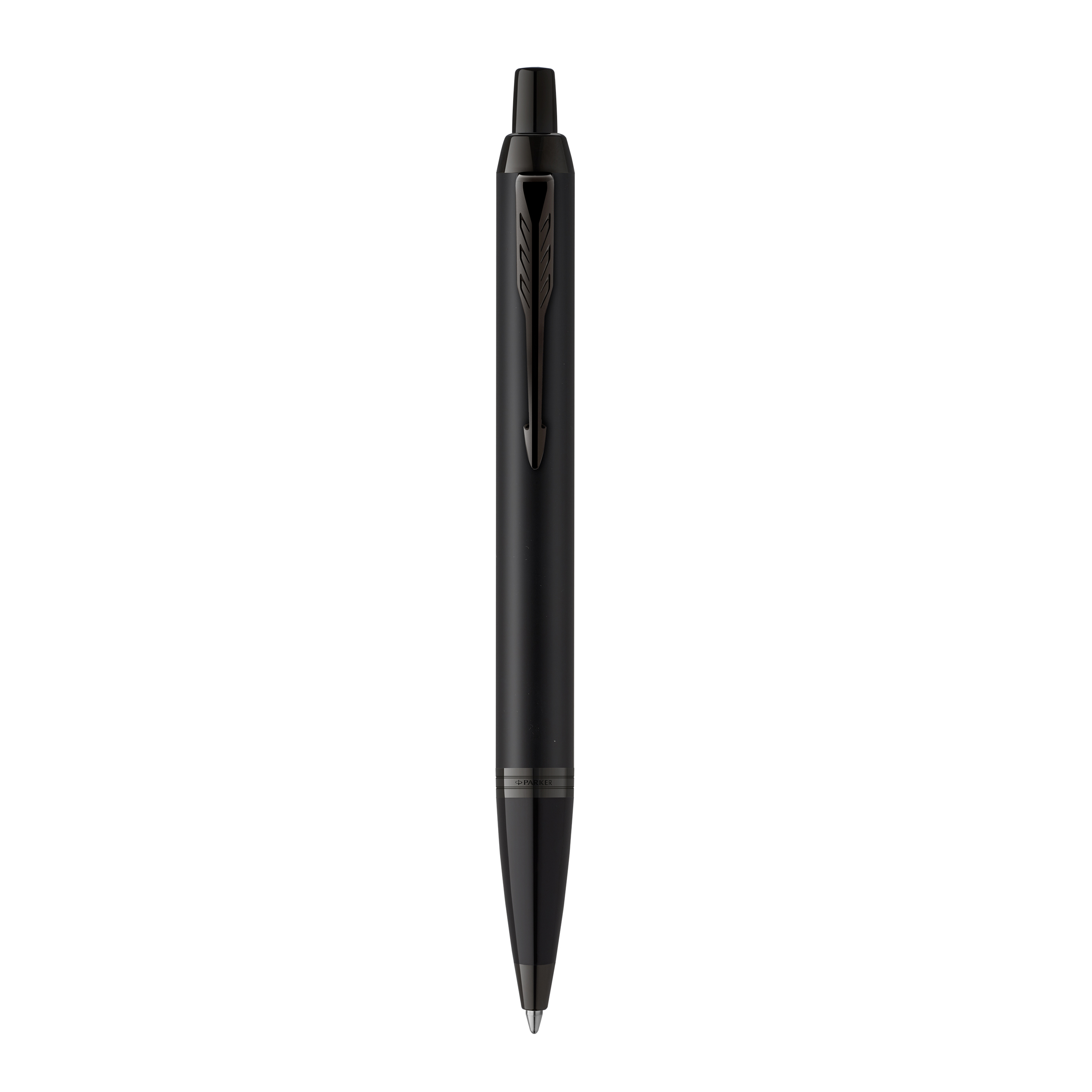 Parker IM Matte Black Black Trim Ballpoint - Pencraft the boutique
