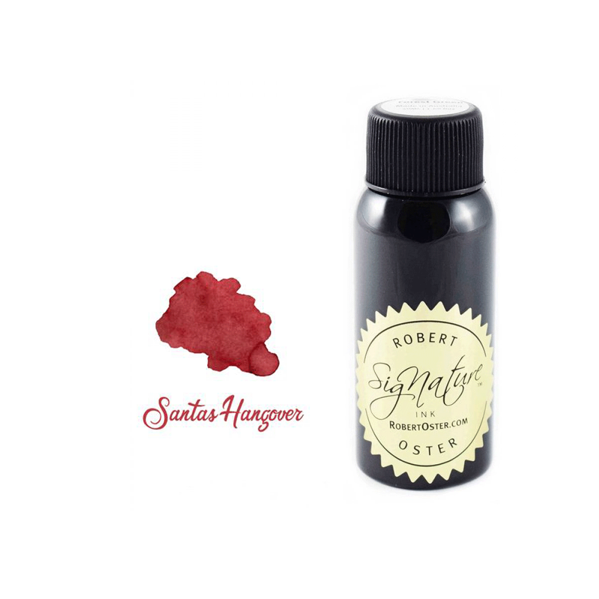 Robert Oster Signature Ink Bottle Holiday Season LE Santa's Hangover - Pencraft the boutique