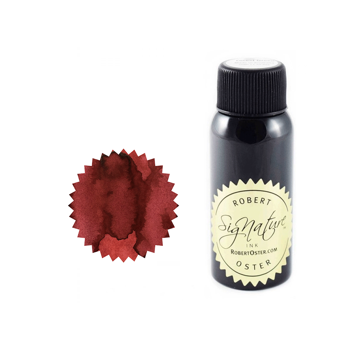 Robert Oster Signature Ink Bottle Crimson - Pencraft the boutique