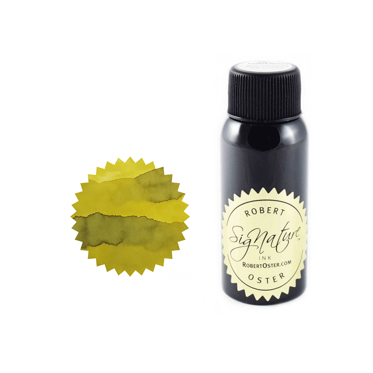 Robert Oster Signature Ink Bottle Chartreuse - Pencraft the boutique