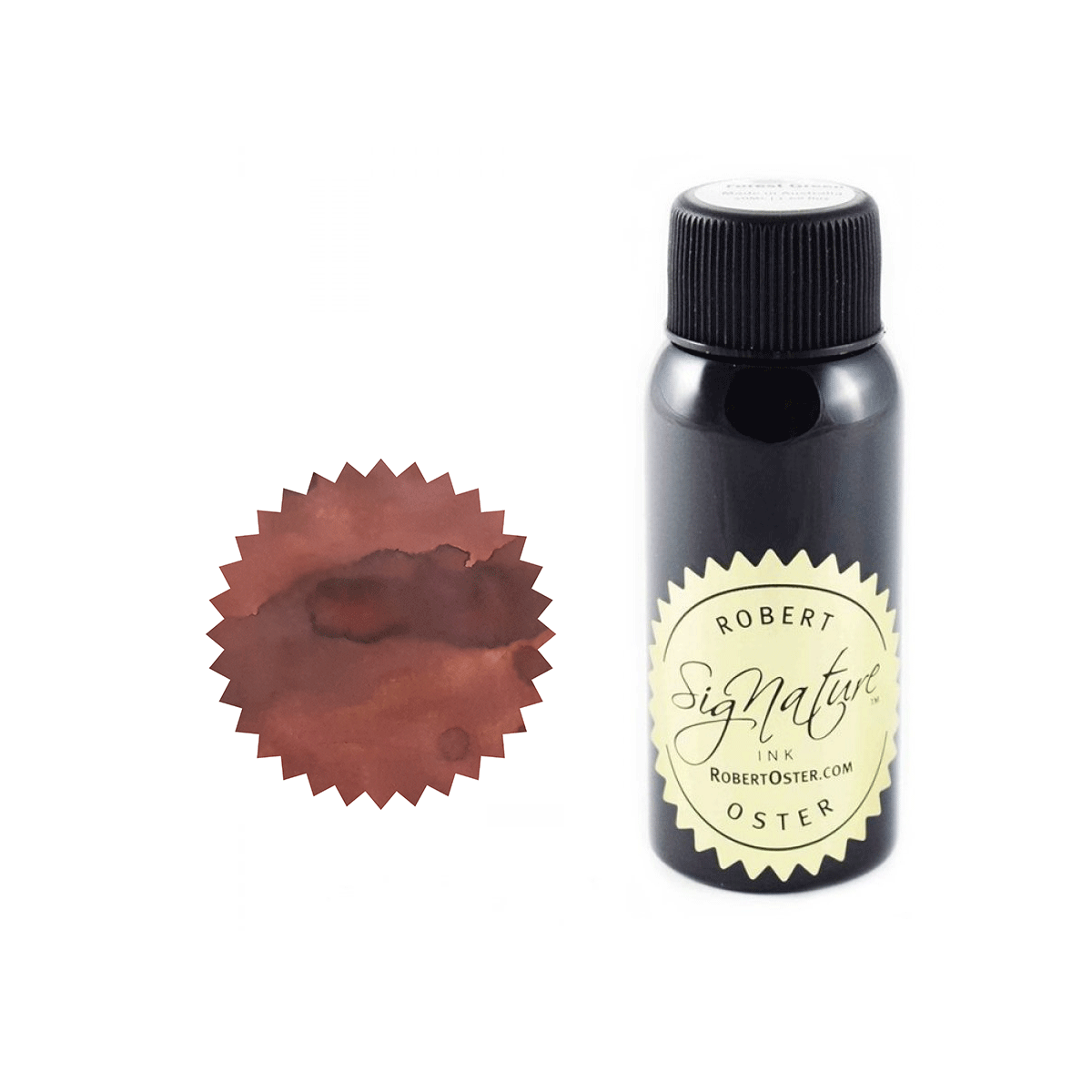 Robert Oster Signature Ink Bottle Chocolate - Pencraft the boutique