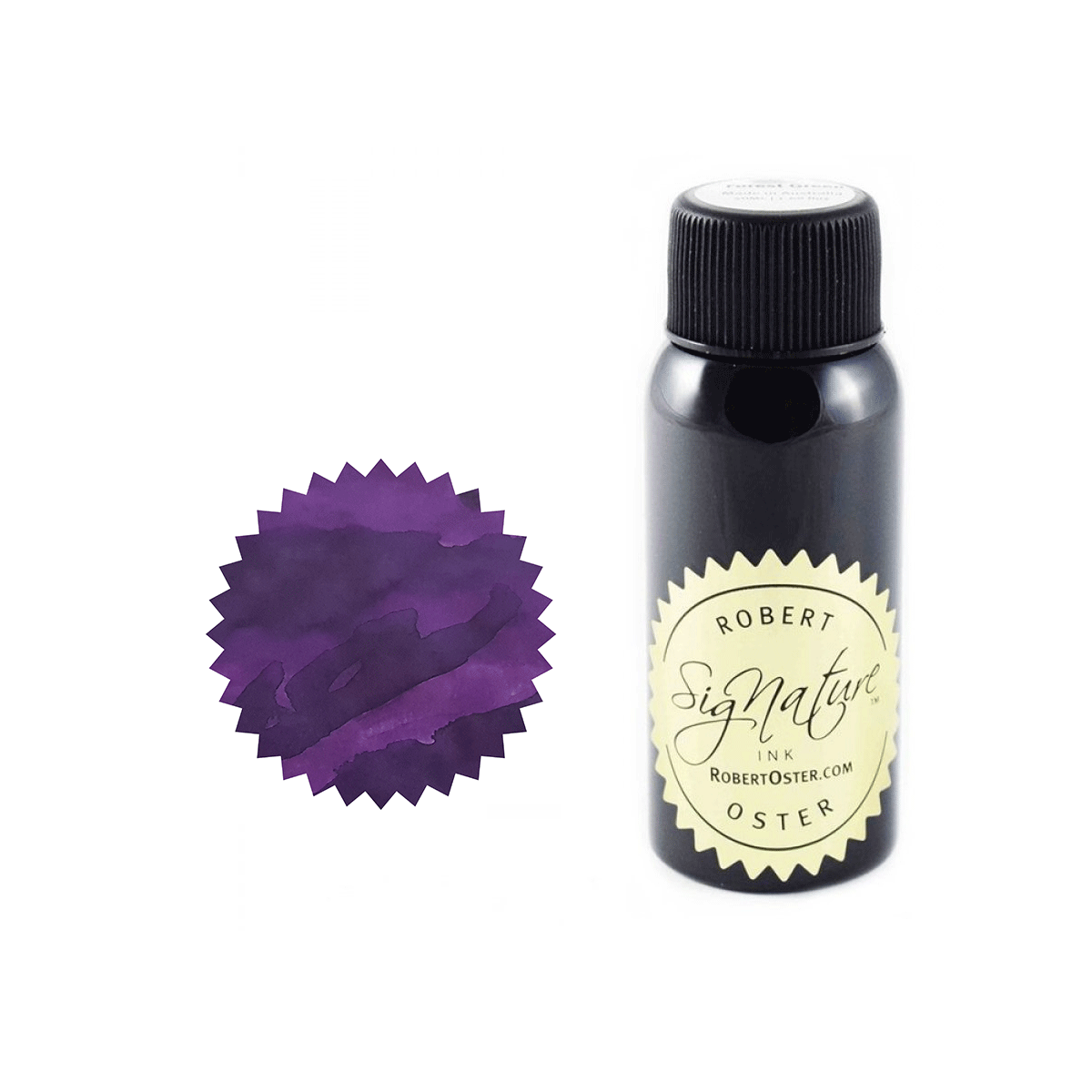Robert Oster Signature Ink Bottle Deep Purple - Pencraft the boutique