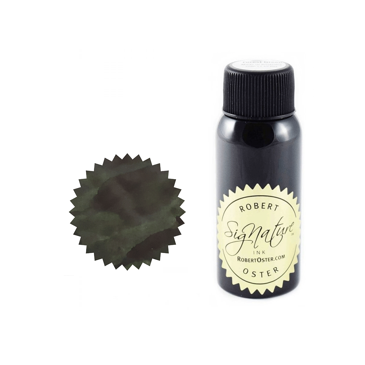 Robert Oster Signature Ink Bottle Grun Schwarz - Pencraft the boutique