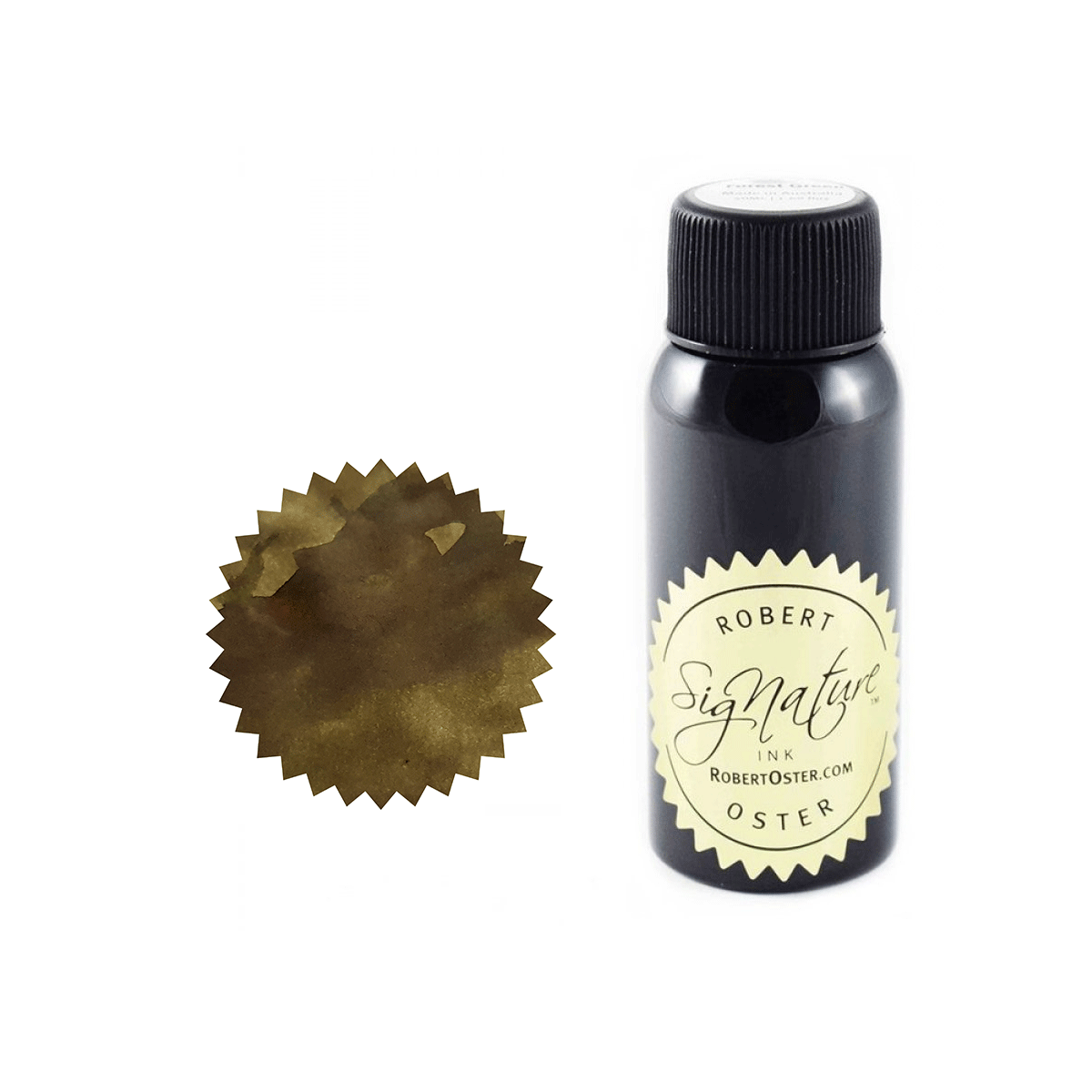 Robert Oster Signature Ink Bottle Motor Oil - Pencraft the boutique