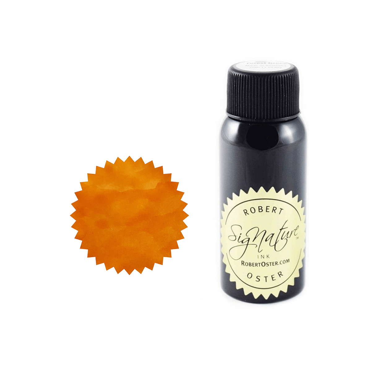 Robert Oster Signature Ink Bottle Orange Rumble - Pencraft the boutique