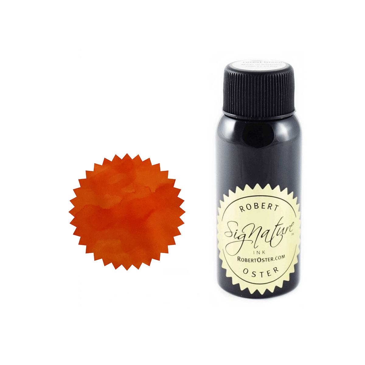 Robert Oster Signature Ink Bottle Orange Zest - Pencraft the boutique