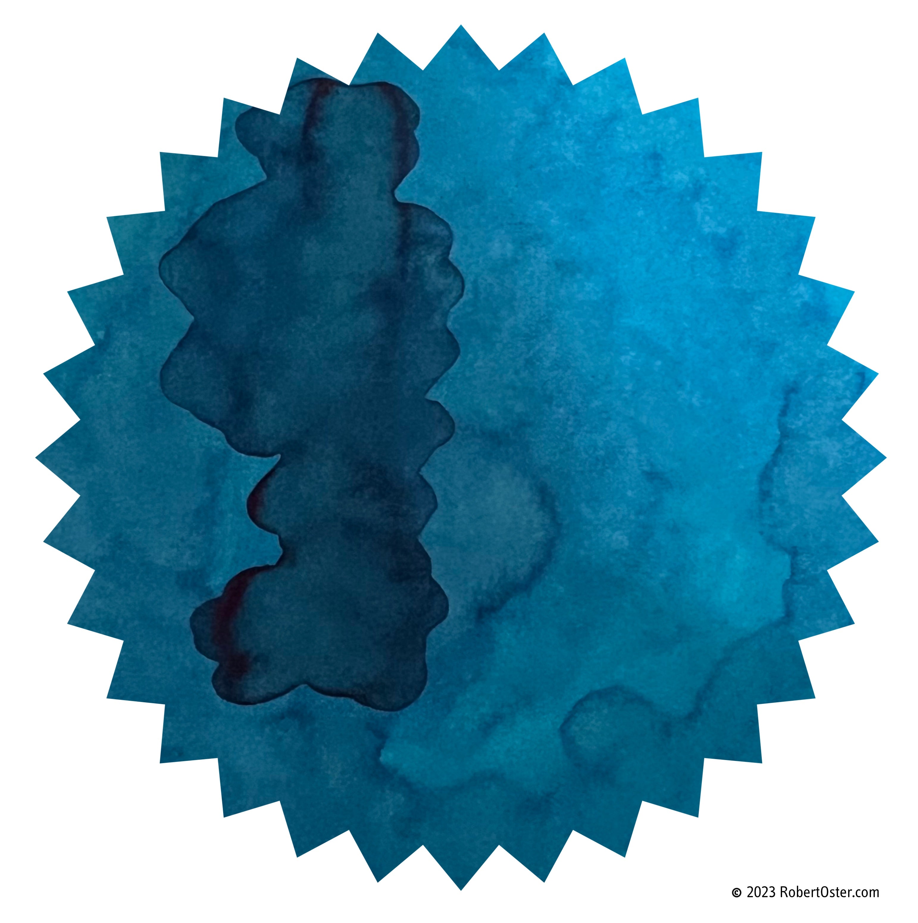 Robert Oster Signature Ink Bottle LE Ten Dollar Blue - Pencraft the boutique