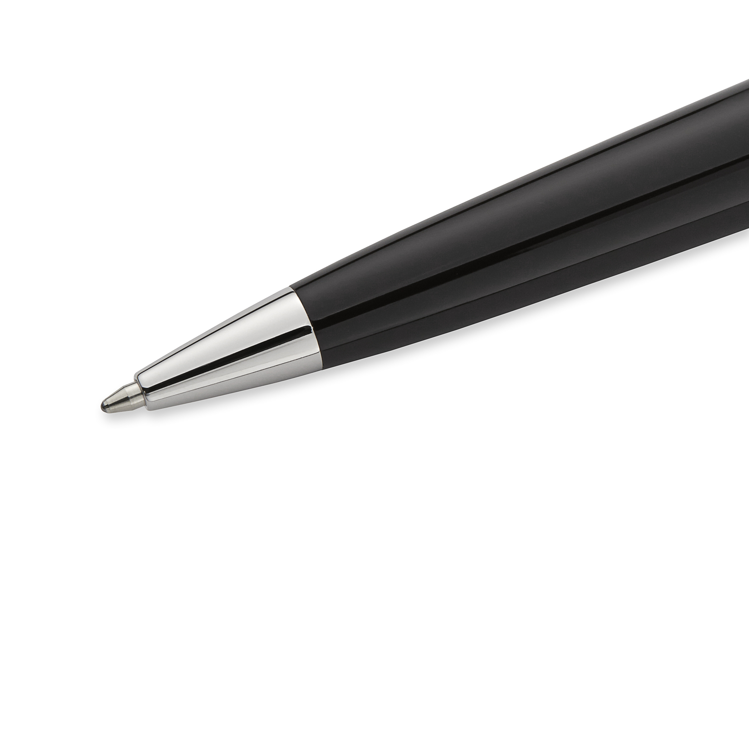 Waterman Expert Black Lacquer Chrome Trim Ballpoint - Pencraft the boutique