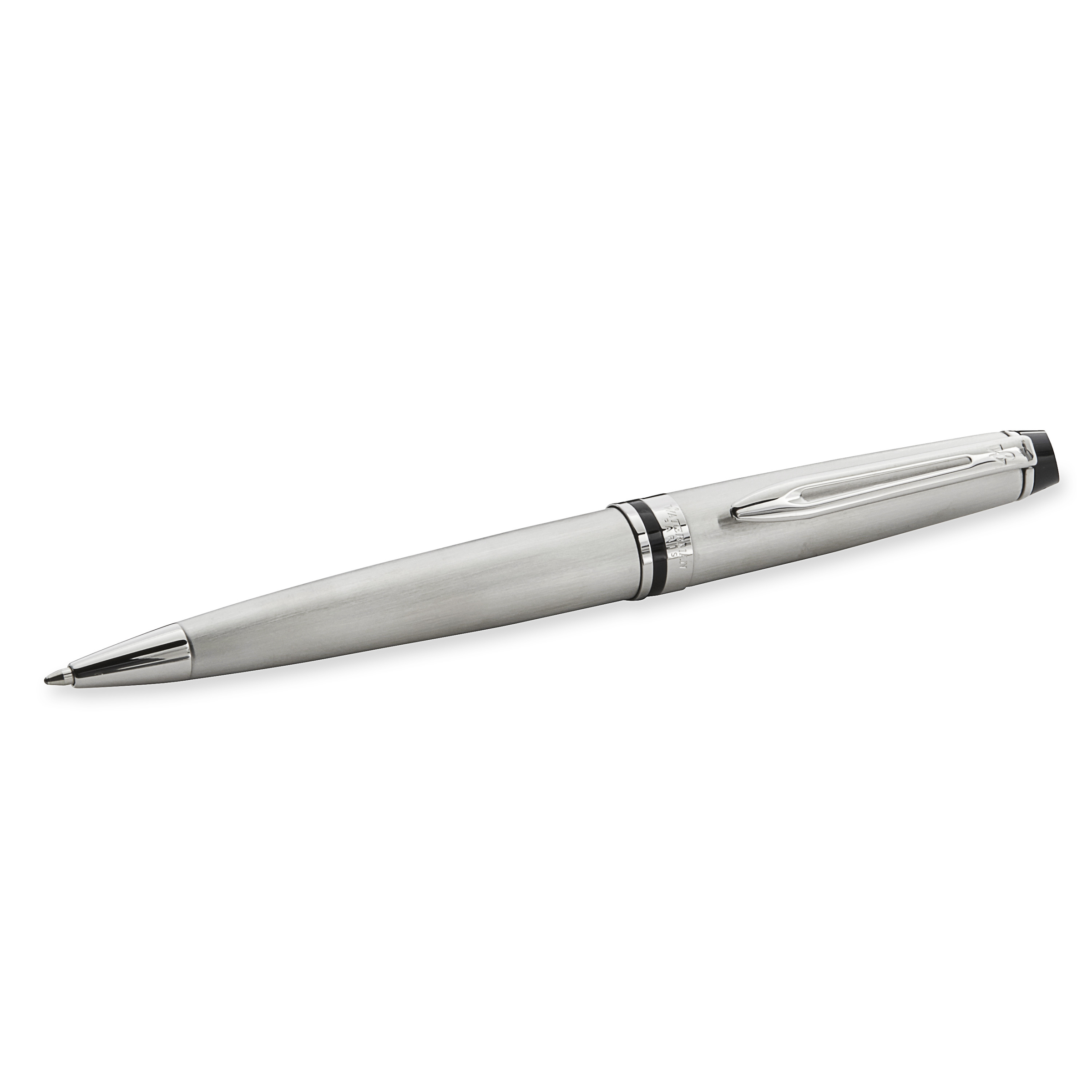 Waterman Expert Stainless Steel Chrome Trim Ballpoint - Pencraft the boutique