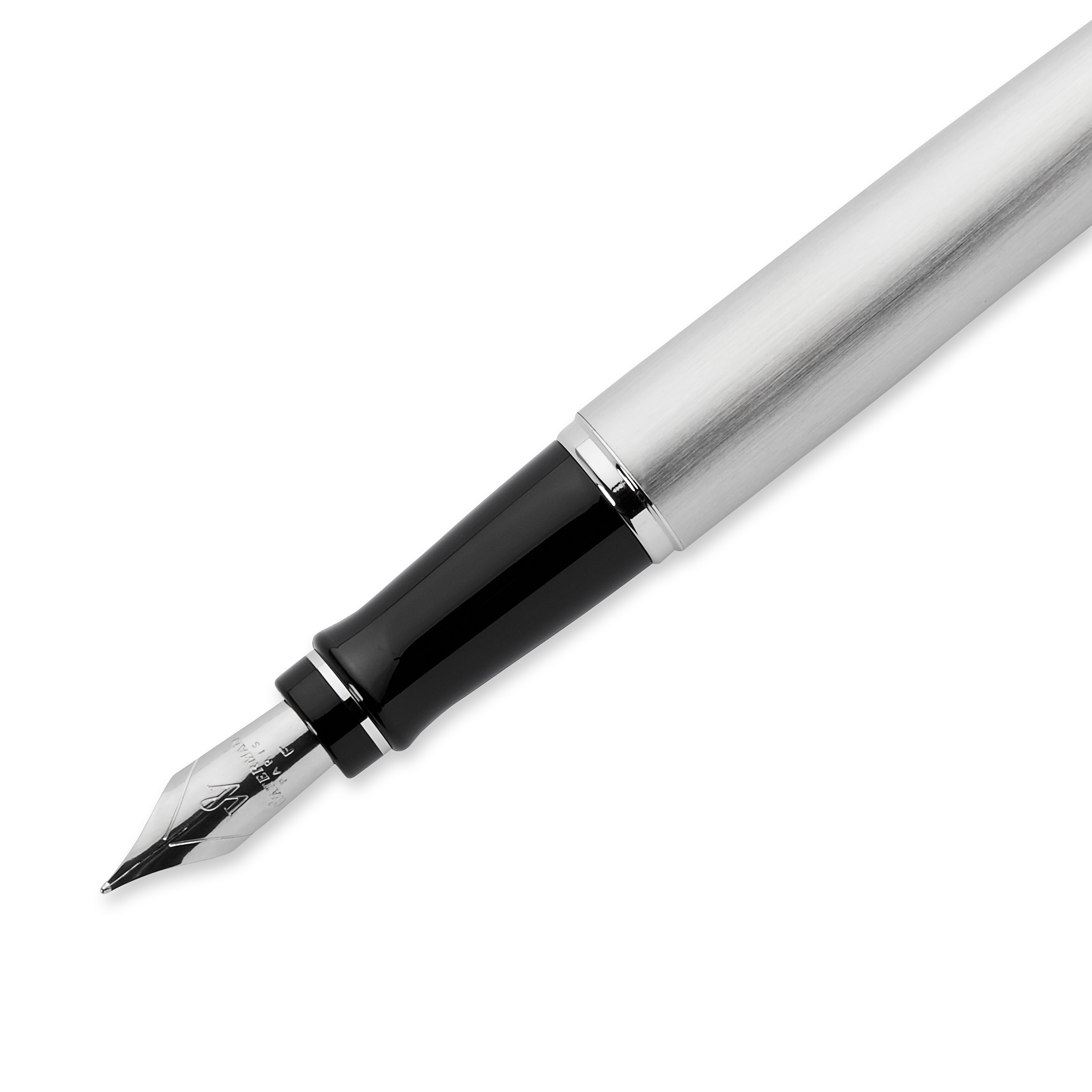 Waterman Expert Stainless Steel Chrome Trim Fountain Pen - Pencraft the boutique