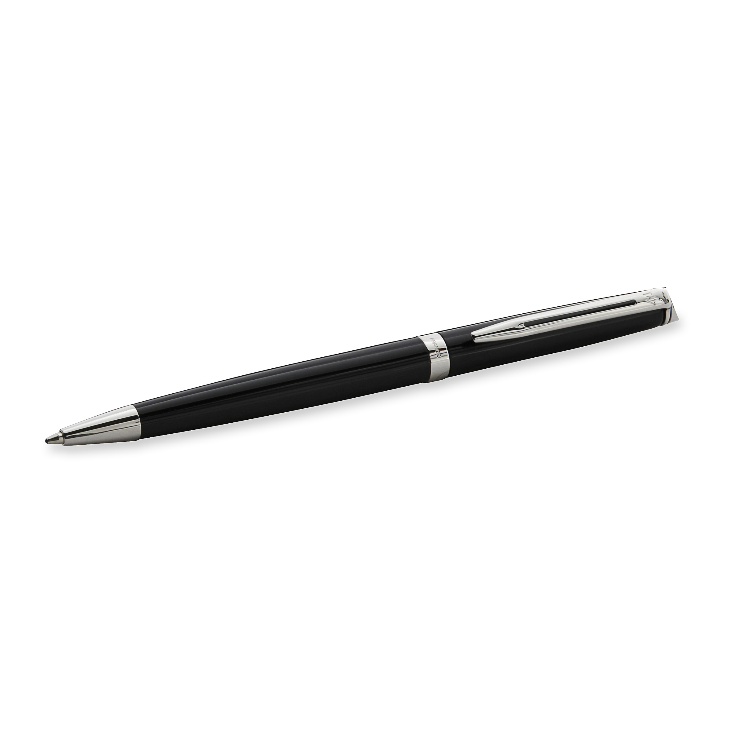 Waterman Hemisphere Black Lacquer Chrome Trim Ballpoint - Pencraft the boutique