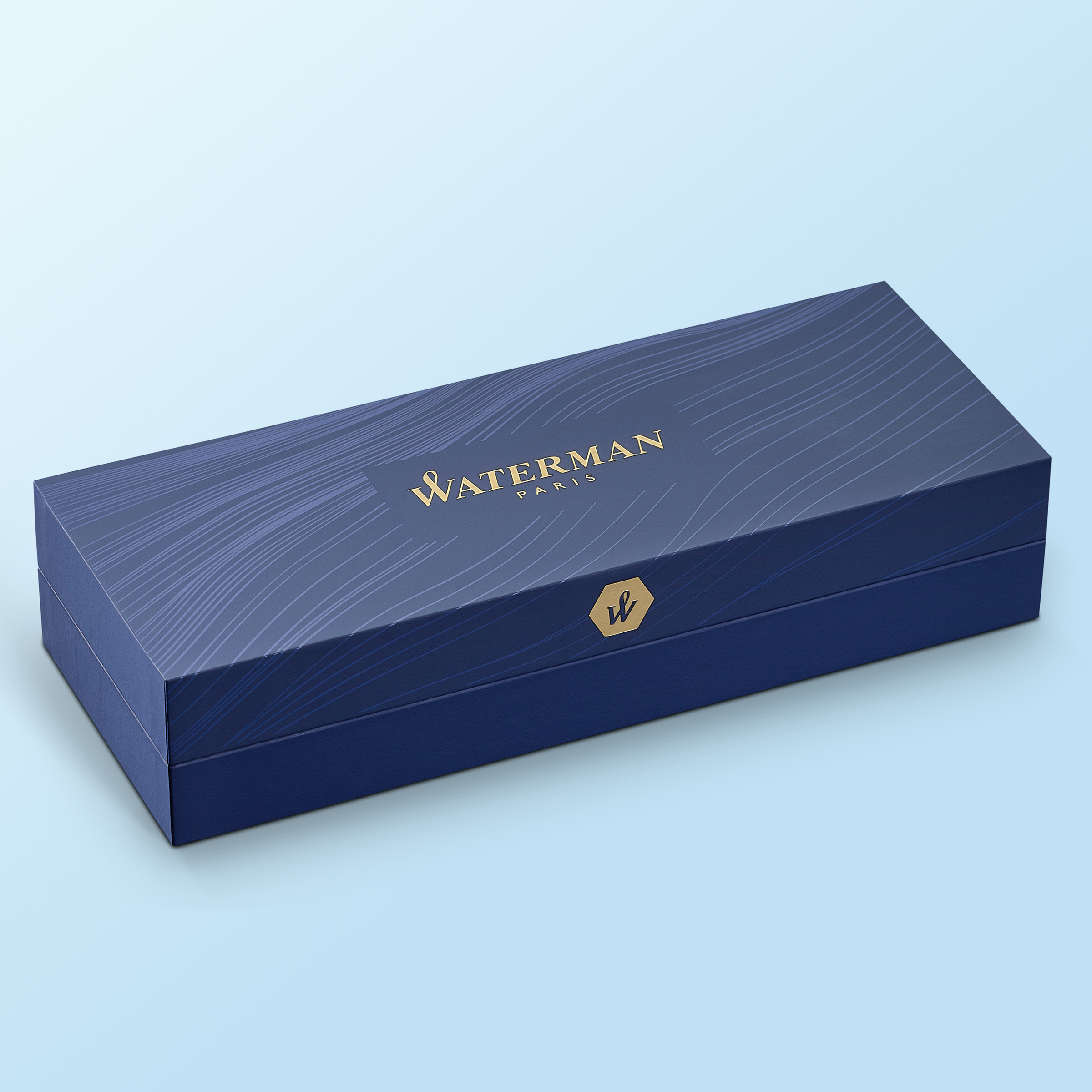 Waterman Hemisphere Stainless Steel Chrome Trim Fountain Pen - Pencraft the boutique