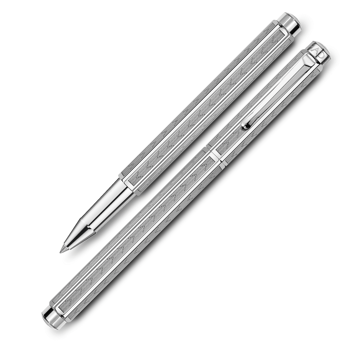 Caran d'Ache Ecridor Chevron Palladium Rollerball - Pencraft the boutique