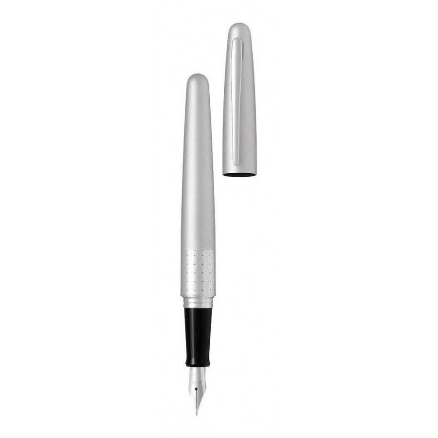 Pilot Metropolitan Silver Fountain Pen - Pencraft the boutique