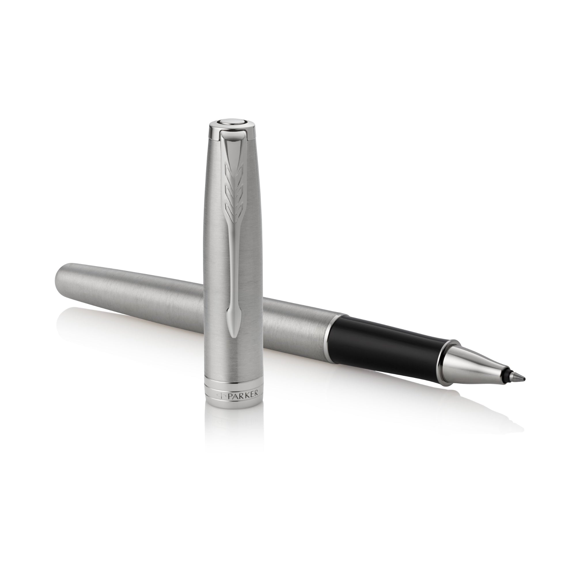 Parker Sonnet Stainless Steel Palladium Trim Rollerball - Pencraft the boutique