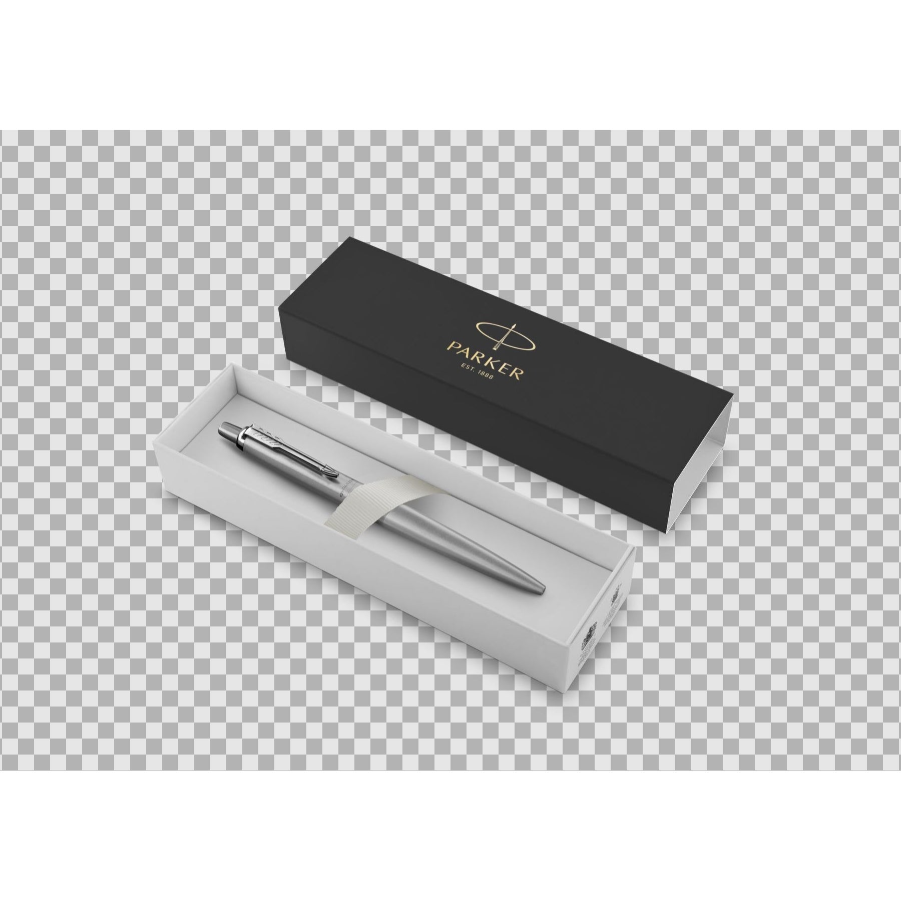 Parker Jotter XL Monochrome Stainless Steel Chrome Trim Ballpoint - Pencraft the boutique