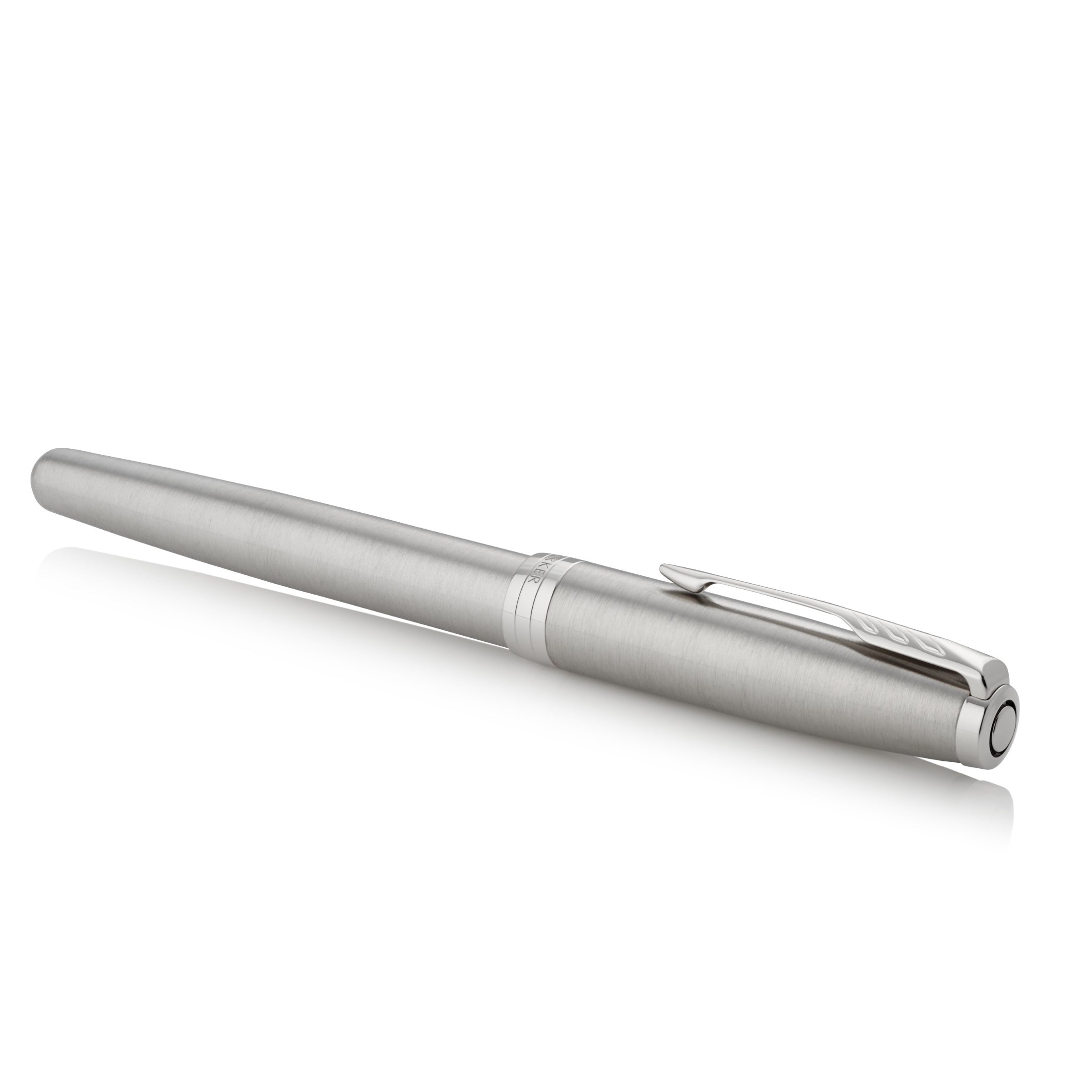 Parker Sonnet Stainless Steel Palladium Trim Fountain Pen - Pencraft the boutique