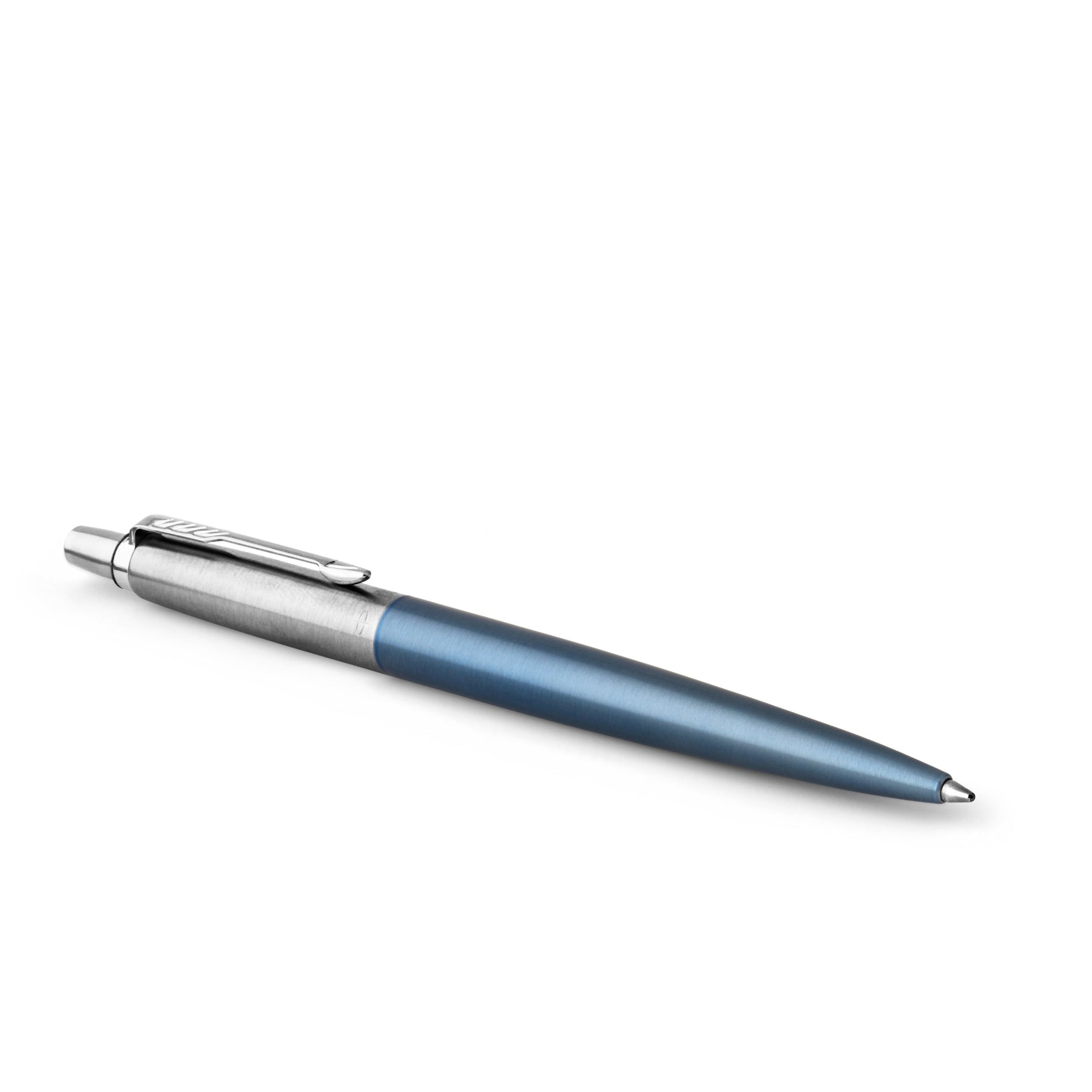 Parker Jotter Waterloo Blue Chrome Trim Ballpoint - Pencraft the boutique