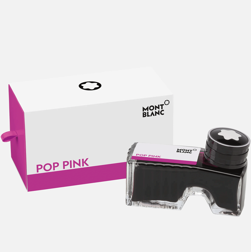 Montblanc Ink Bottle 60ml Pop Pink - Pencraft the boutique