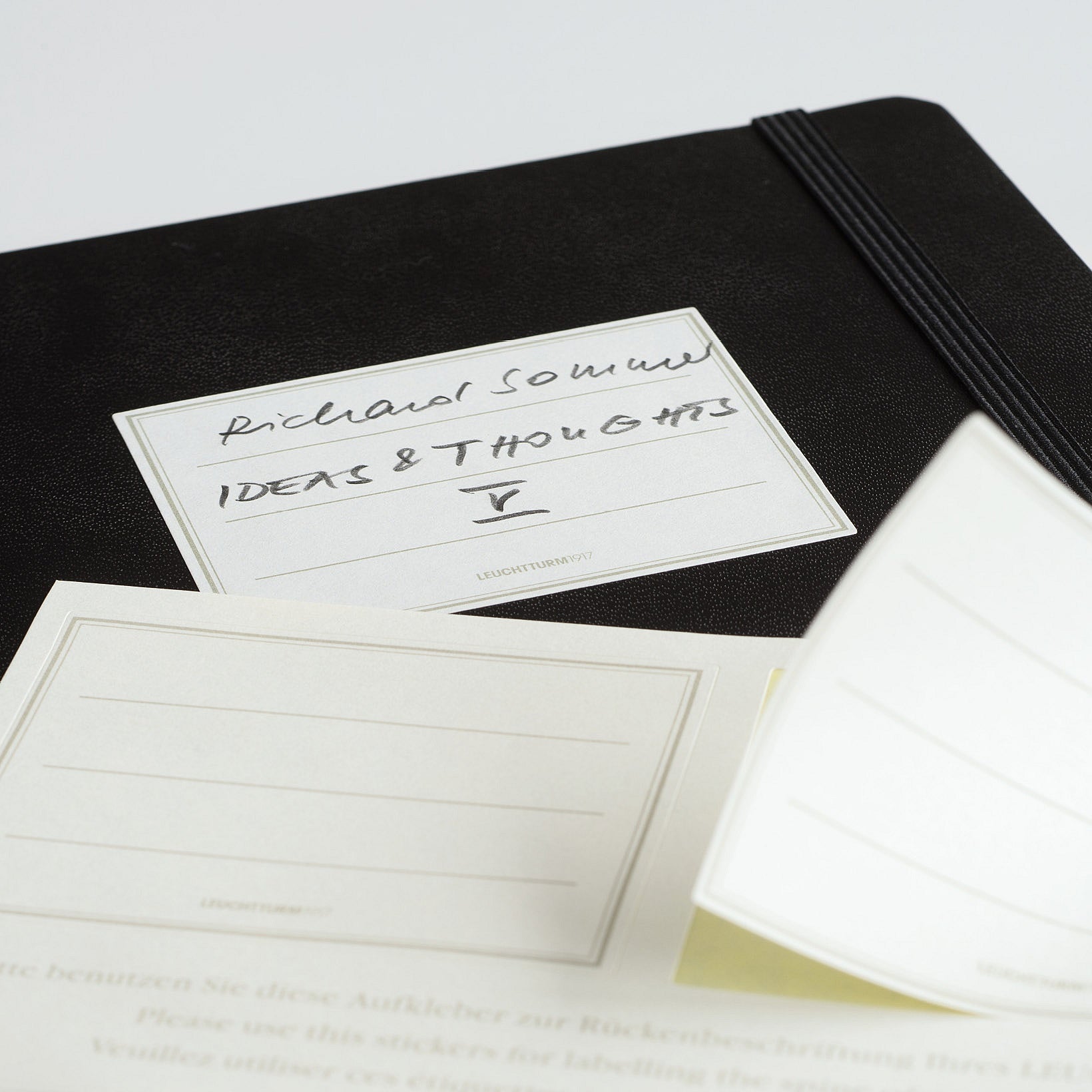 Leuchtturm1917 Notebook Medium (A5) Plain Black - Pencraft the boutique