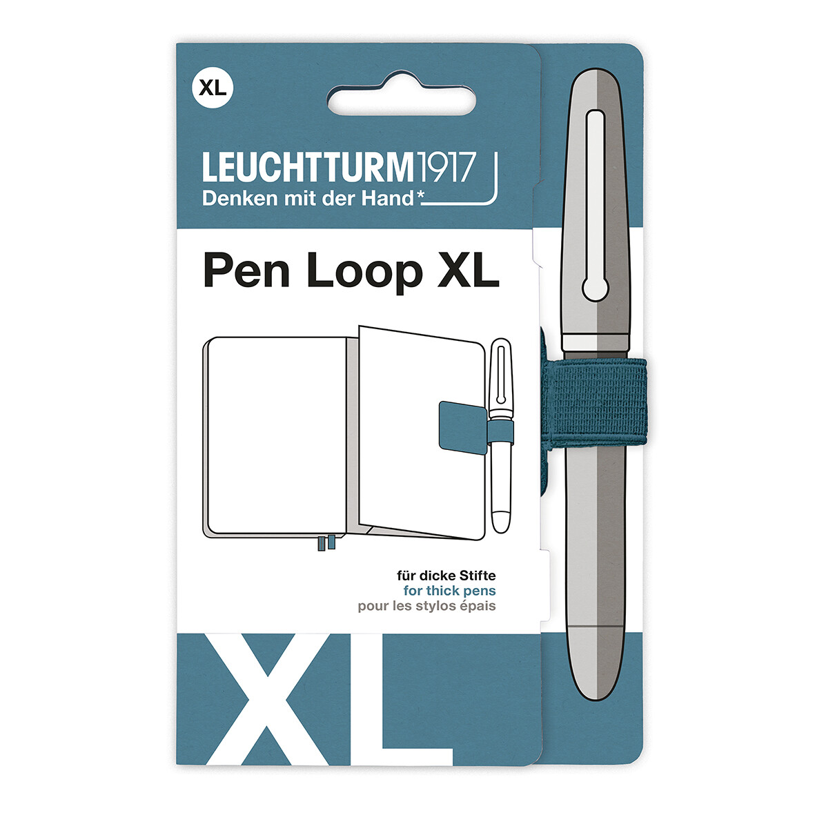 Leuchtturm1917 Pen Loop XL Stone Blue - Pencraft the boutique