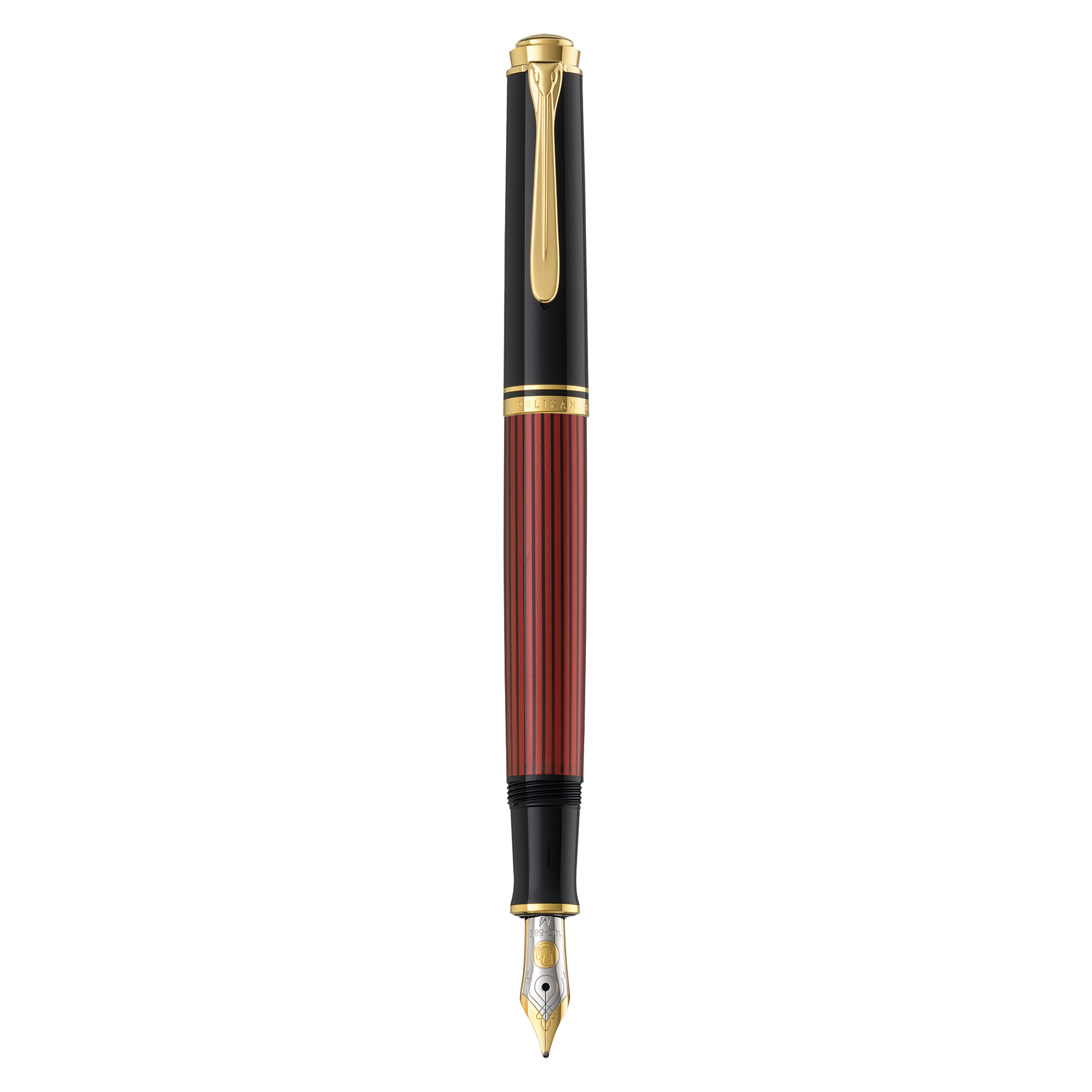 Pelikan Souverän M400 Black Red Fountain Pen