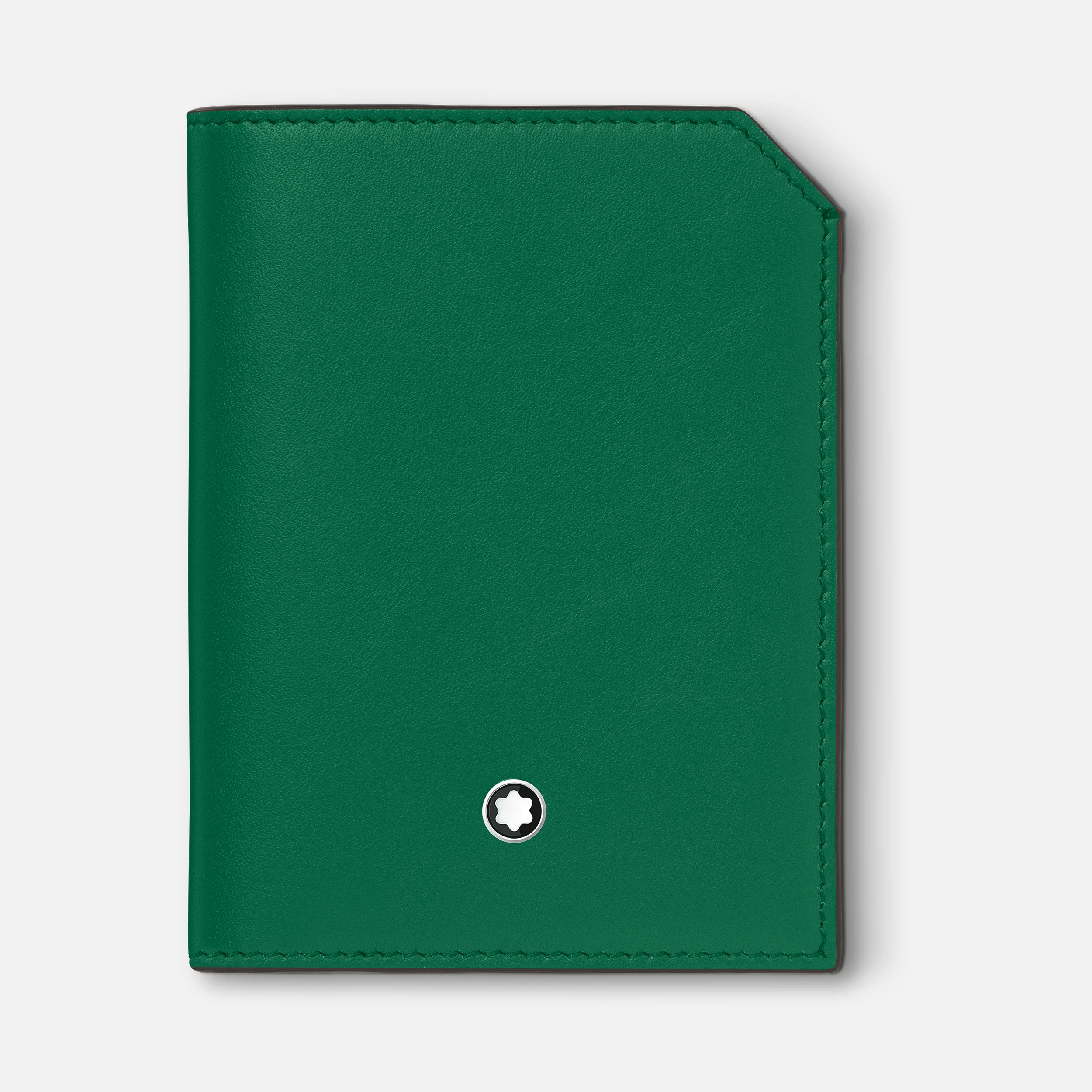 Montblanc Meisterstuck Selection Soft Mini Wallet 4cc Scottish Green - Pencraft the boutique