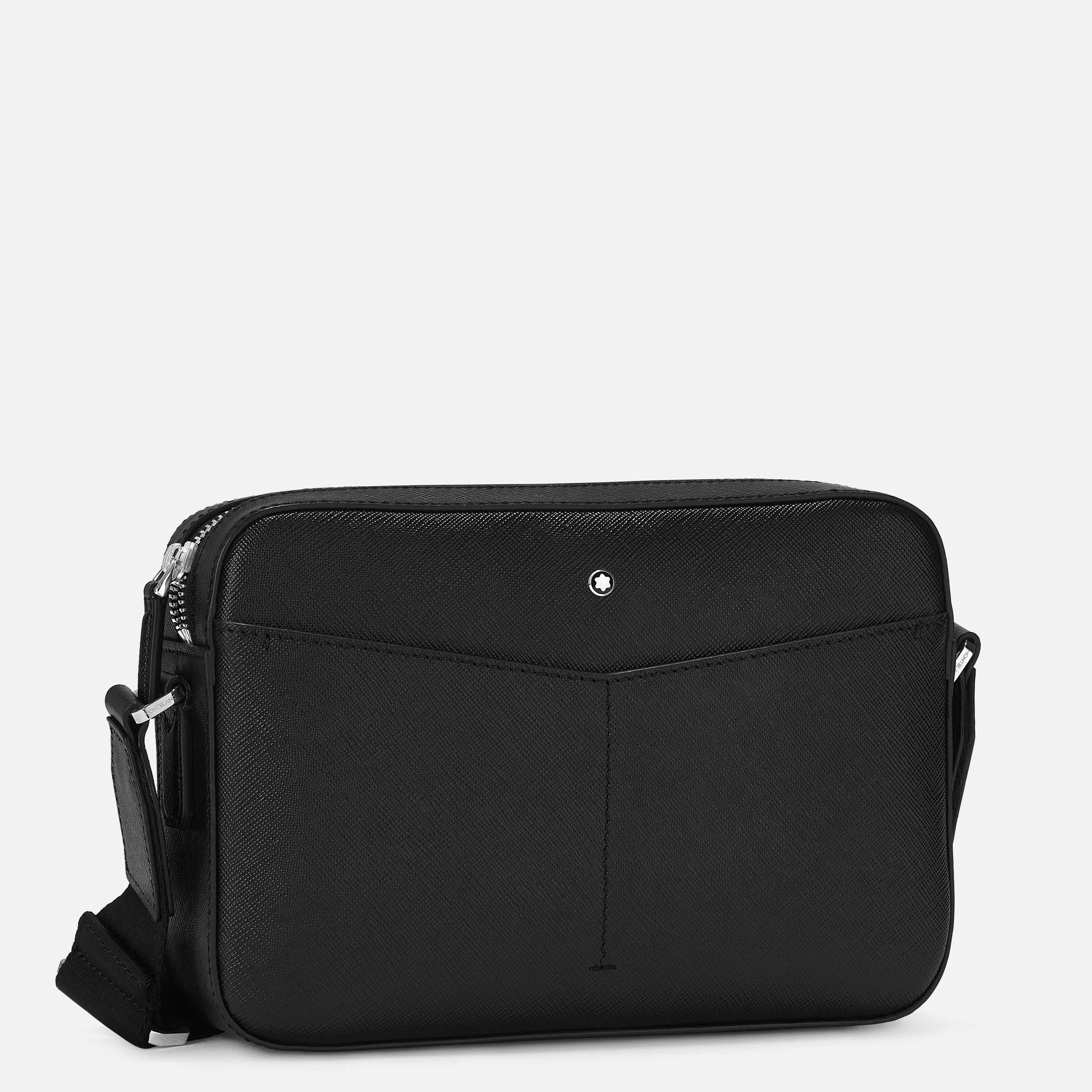 Montblanc Sartorial Zip Top Messenger Black - Pencraft the boutique