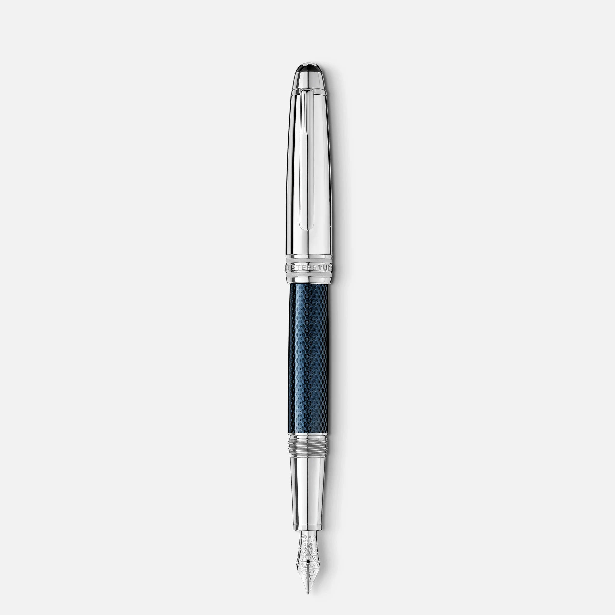 Montblanc Meisterstuck Solitaire Doué Blue Hour Classique Fountain Pen - Pencraft the boutique