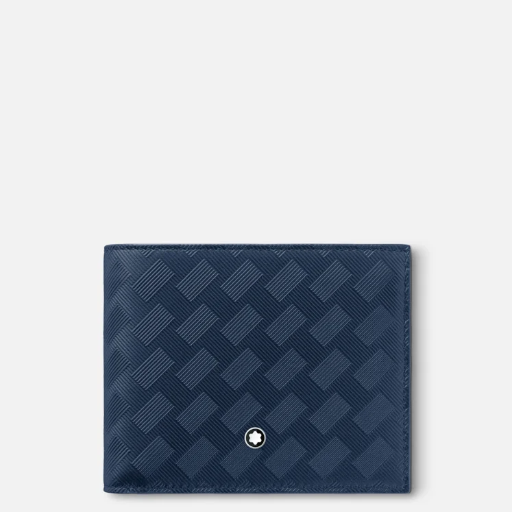 Montblanc Extreme 3.0 Wallet 6cc Ink Blue - Pencraft the boutique